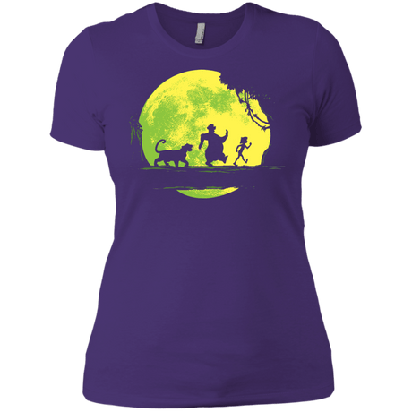 T-Shirts Purple Rush/ / X-Small Jungle Moonwalk Women's Premium T-Shirt
