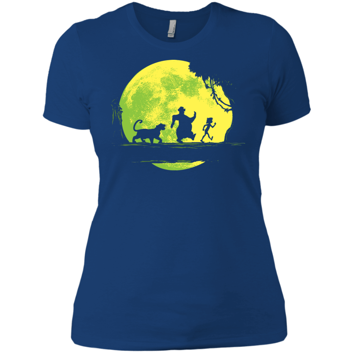 T-Shirts Royal / X-Small Jungle Moonwalk Women's Premium T-Shirt