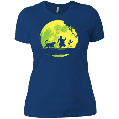 T-Shirts Royal / X-Small Jungle Moonwalk Women's Premium T-Shirt