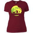 T-Shirts Scarlet / X-Small Jungle Moonwalk Women's Premium T-Shirt