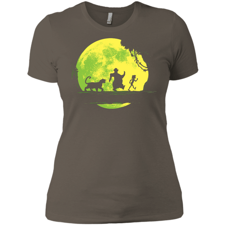 T-Shirts Warm Grey / X-Small Jungle Moonwalk Women's Premium T-Shirt