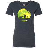 T-Shirts Vintage Navy / S Jungle Moonwalk Women's Triblend T-Shirt