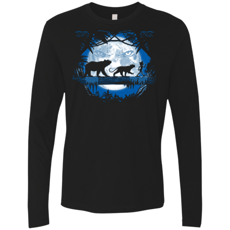 T-Shirts Black / Small Jungle Pals Men's Premium Long Sleeve
