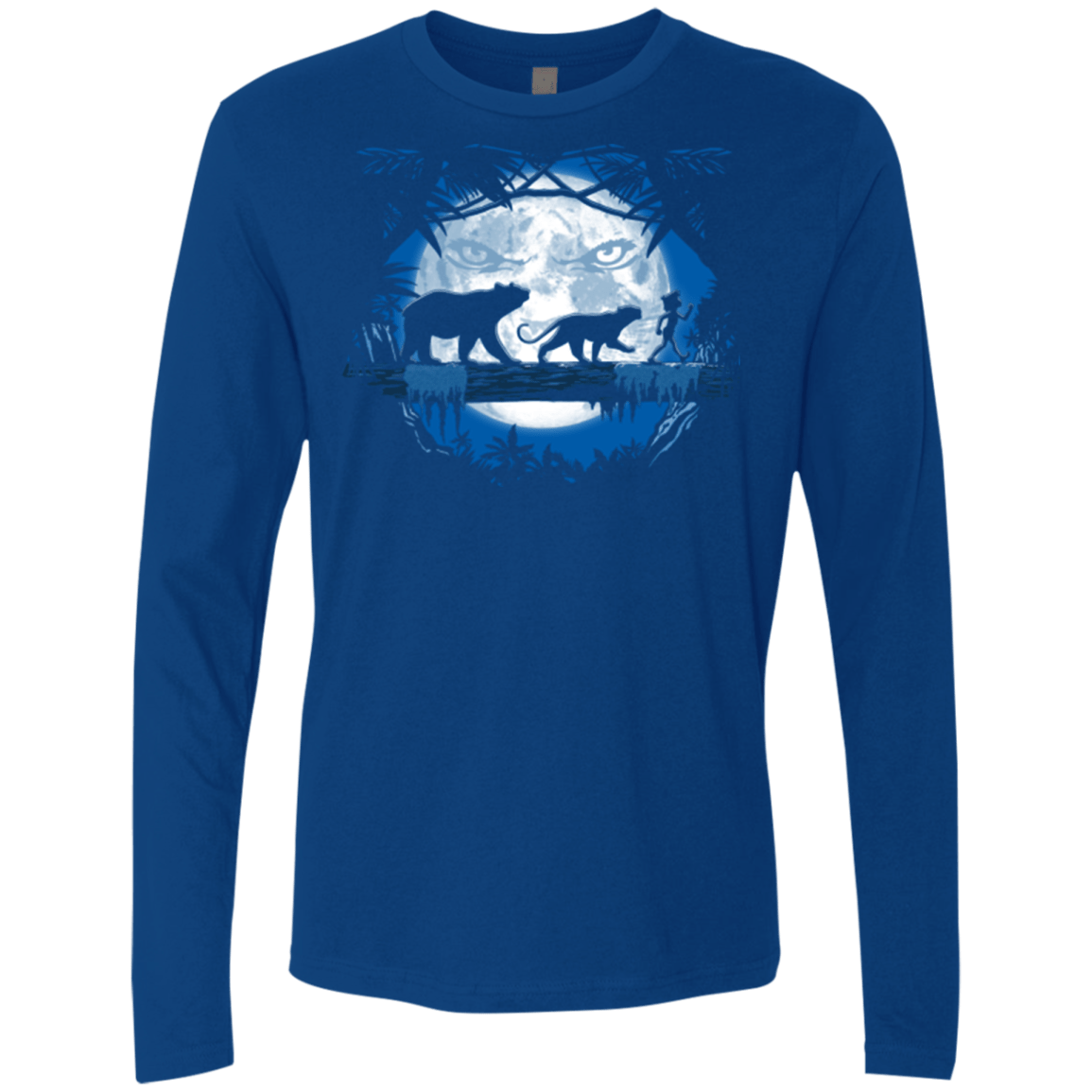 T-Shirts Royal / Small Jungle Pals Men's Premium Long Sleeve