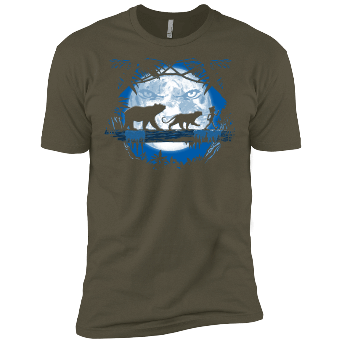 T-Shirts Military Green / X-Small Jungle Pals Men's Premium T-Shirt