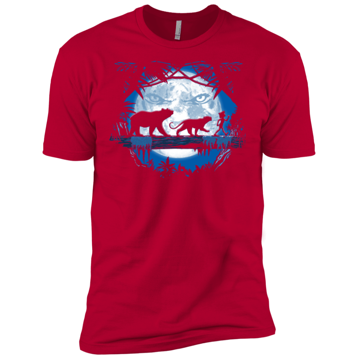 T-Shirts Red / X-Small Jungle Pals Men's Premium T-Shirt