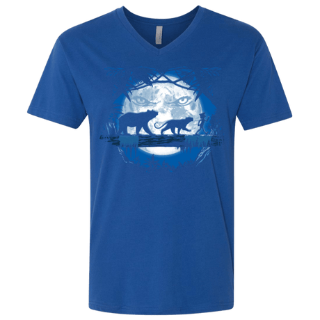 T-Shirts Royal / X-Small Jungle Pals Men's Premium V-Neck
