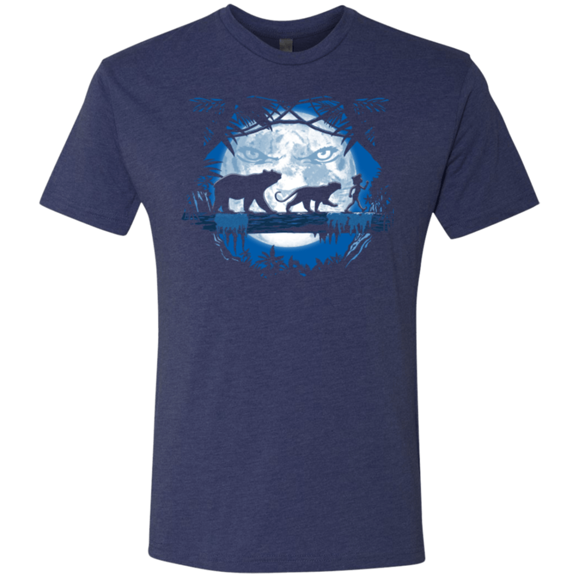 T-Shirts Vintage Navy / Small Jungle Pals Men's Triblend T-Shirt