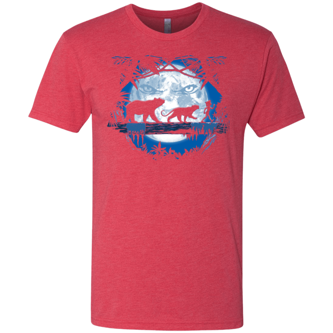 T-Shirts Vintage Red / Small Jungle Pals Men's Triblend T-Shirt
