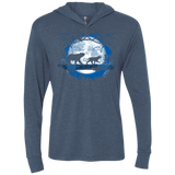 T-Shirts Indigo / X-Small Jungle Pals Triblend Long Sleeve Hoodie Tee