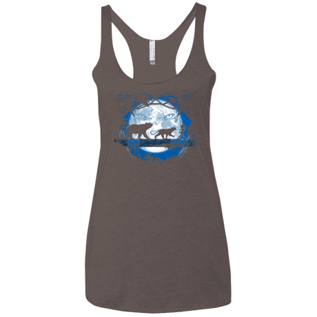 T-Shirts Macchiato / X-Small Jungle Pals Women's Triblend Racerback Tank