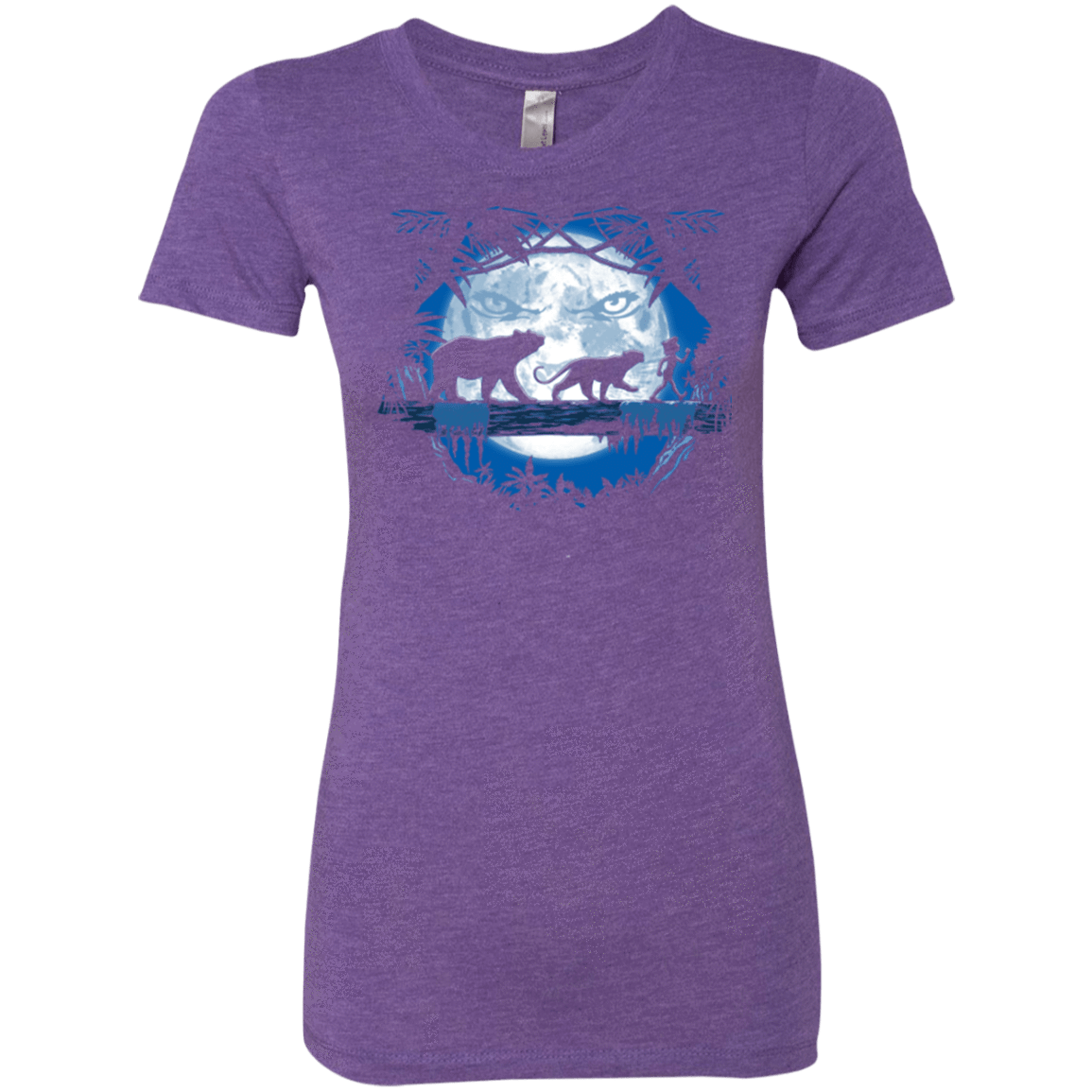 T-Shirts Purple Rush / Small Jungle Pals Women's Triblend T-Shirt