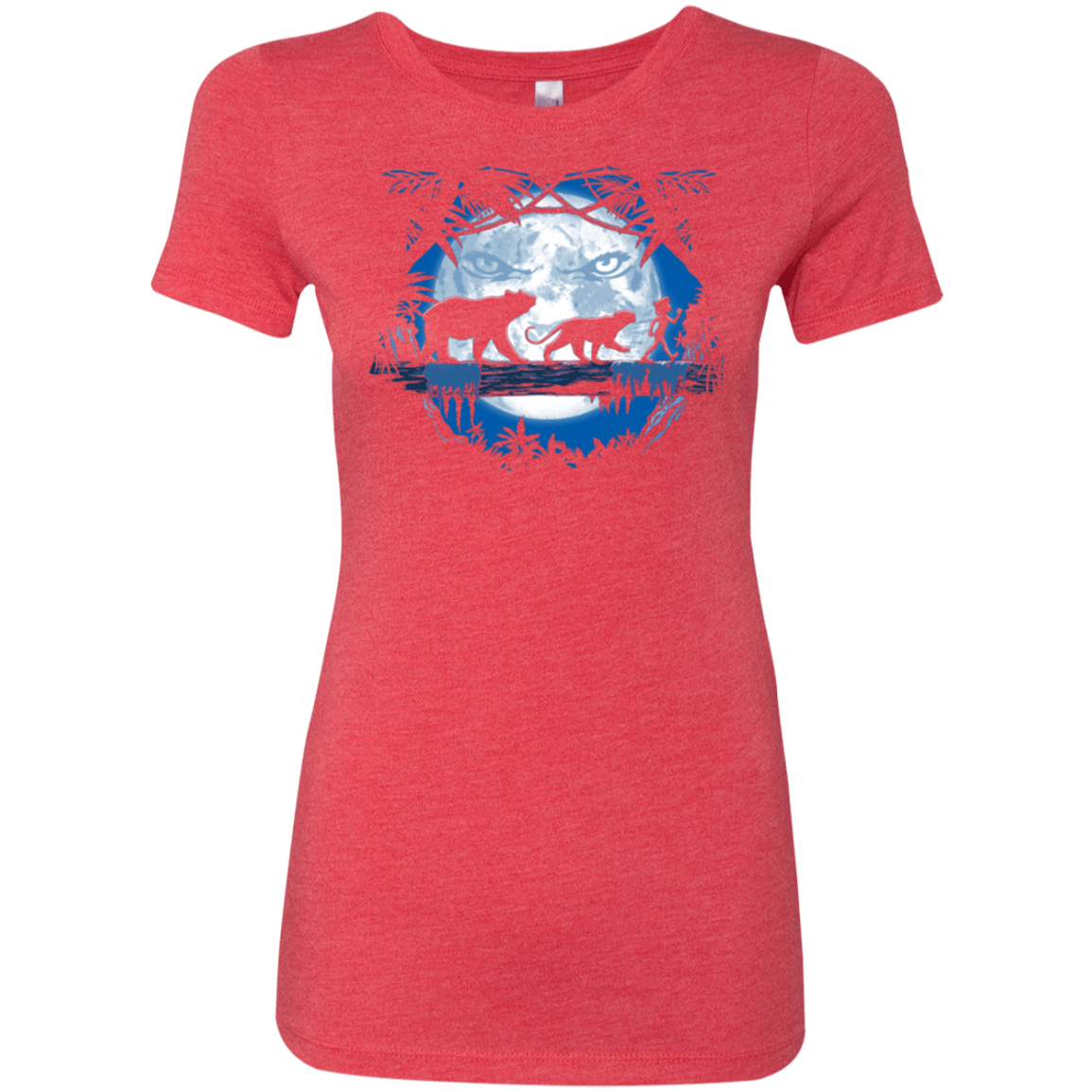 T-Shirts Vintage Red / Small Jungle Pals Women's Triblend T-Shirt