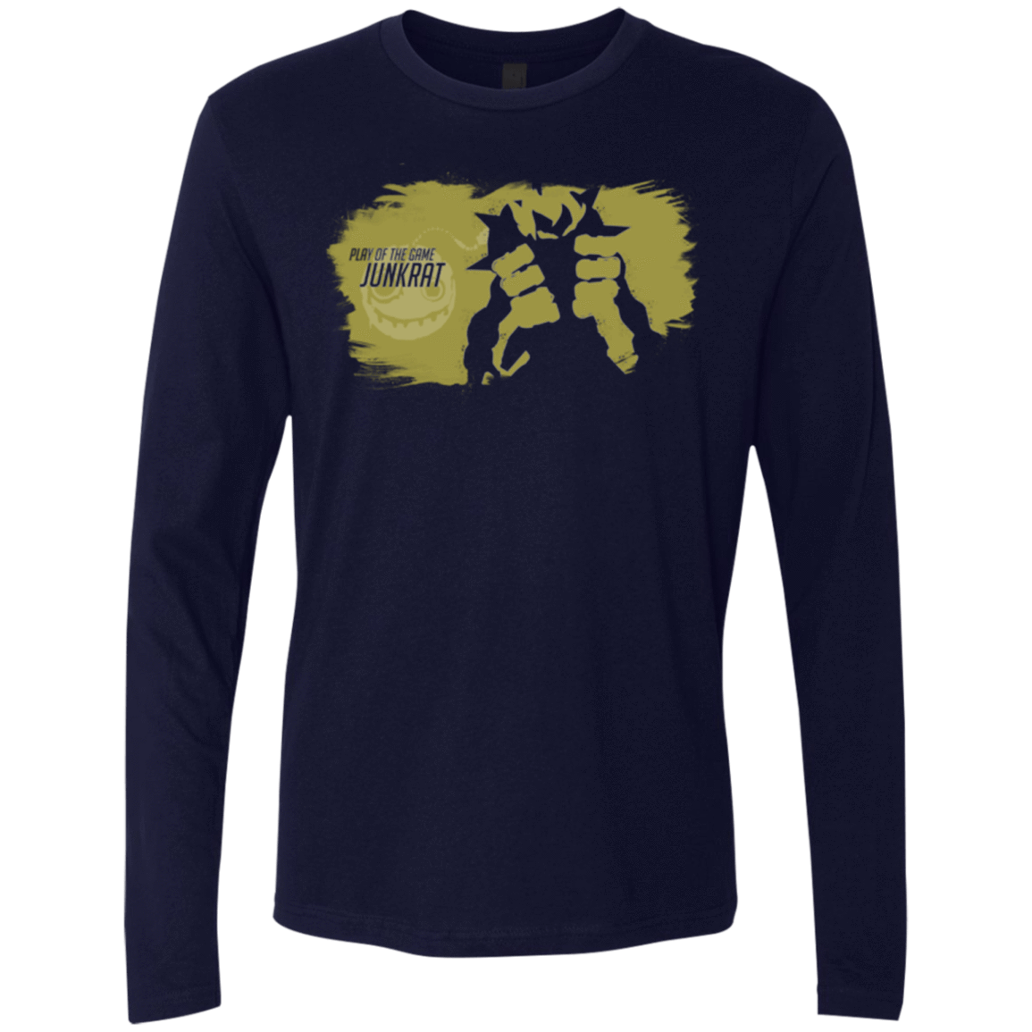 T-Shirts Midnight Navy / Small Junkrat Base Men's Premium Long Sleeve