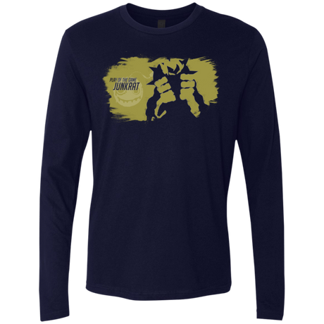 T-Shirts Midnight Navy / Small Junkrat Base Men's Premium Long Sleeve