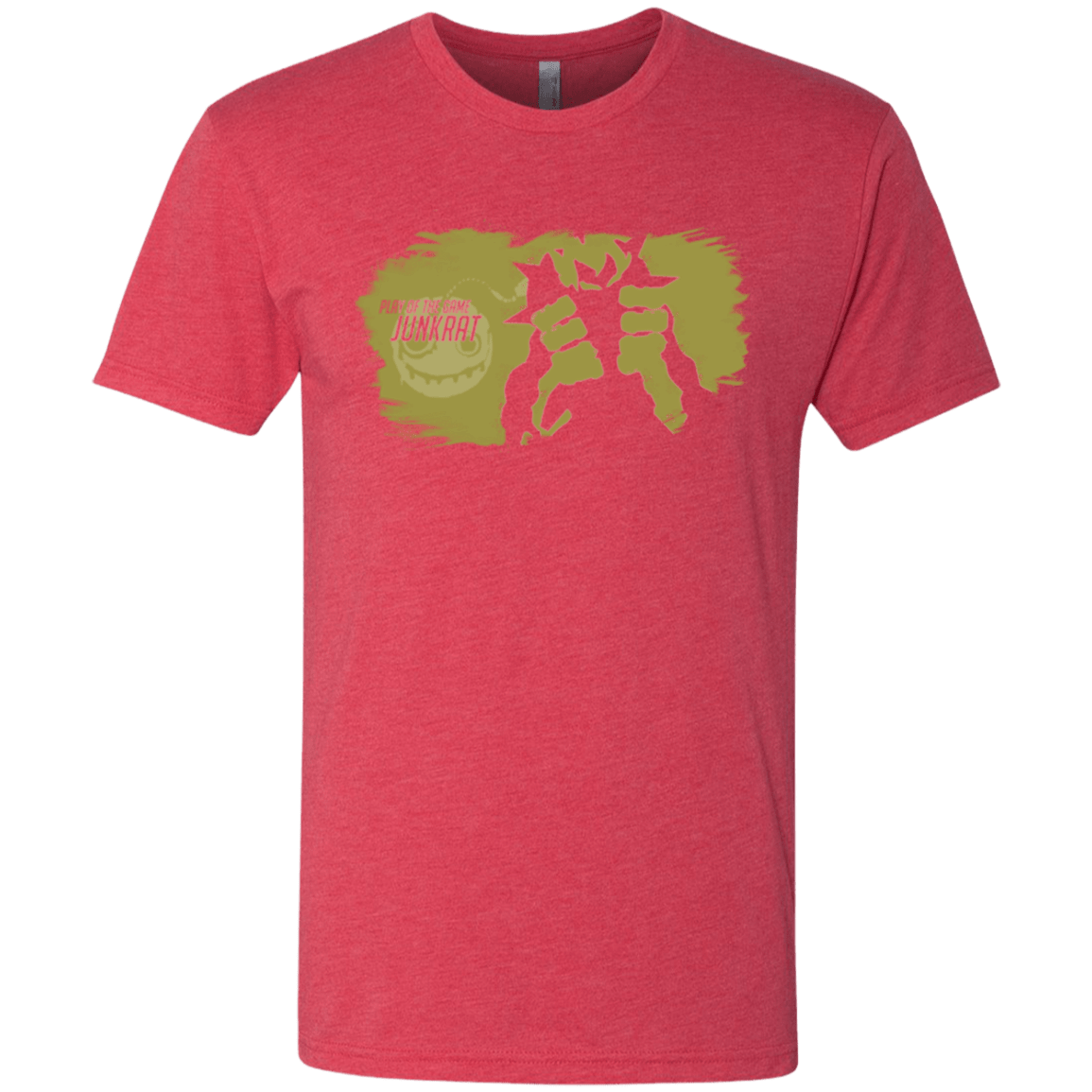 T-Shirts Vintage Red / Small Junkrat Base Men's Triblend T-Shirt