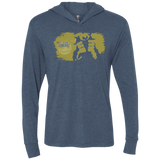 T-Shirts Indigo / X-Small Junkrat Base Triblend Long Sleeve Hoodie Tee