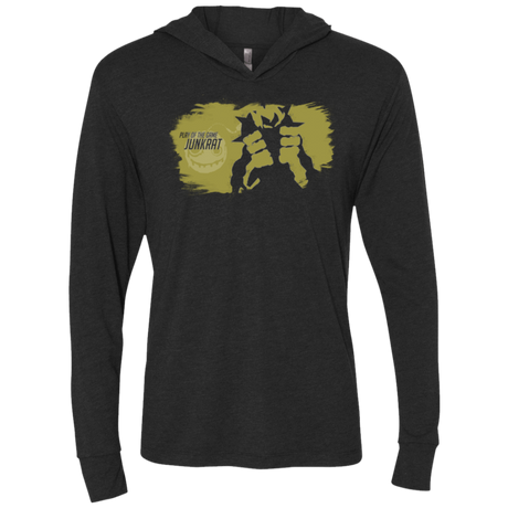 T-Shirts Vintage Black / X-Small Junkrat Base Triblend Long Sleeve Hoodie Tee