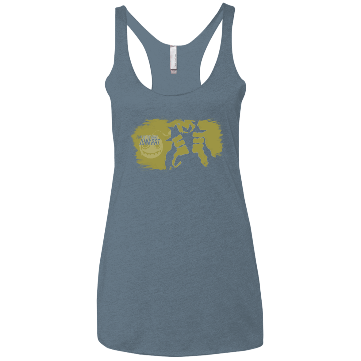 T-Shirts Indigo / X-Small Junkrat Base Women's Triblend Racerback Tank