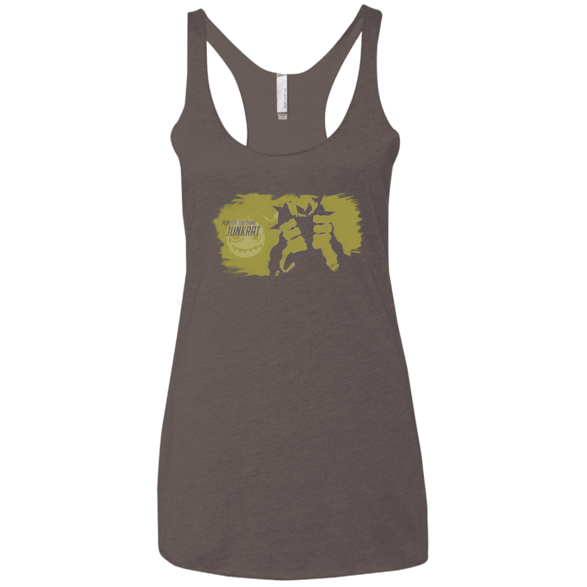 T-Shirts Macchiato / X-Small Junkrat Base Women's Triblend Racerback Tank