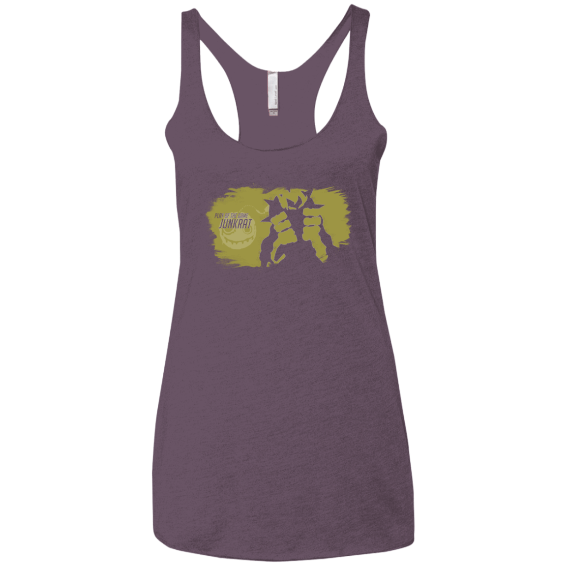 T-Shirts Vintage Purple / X-Small Junkrat Base Women's Triblend Racerback Tank