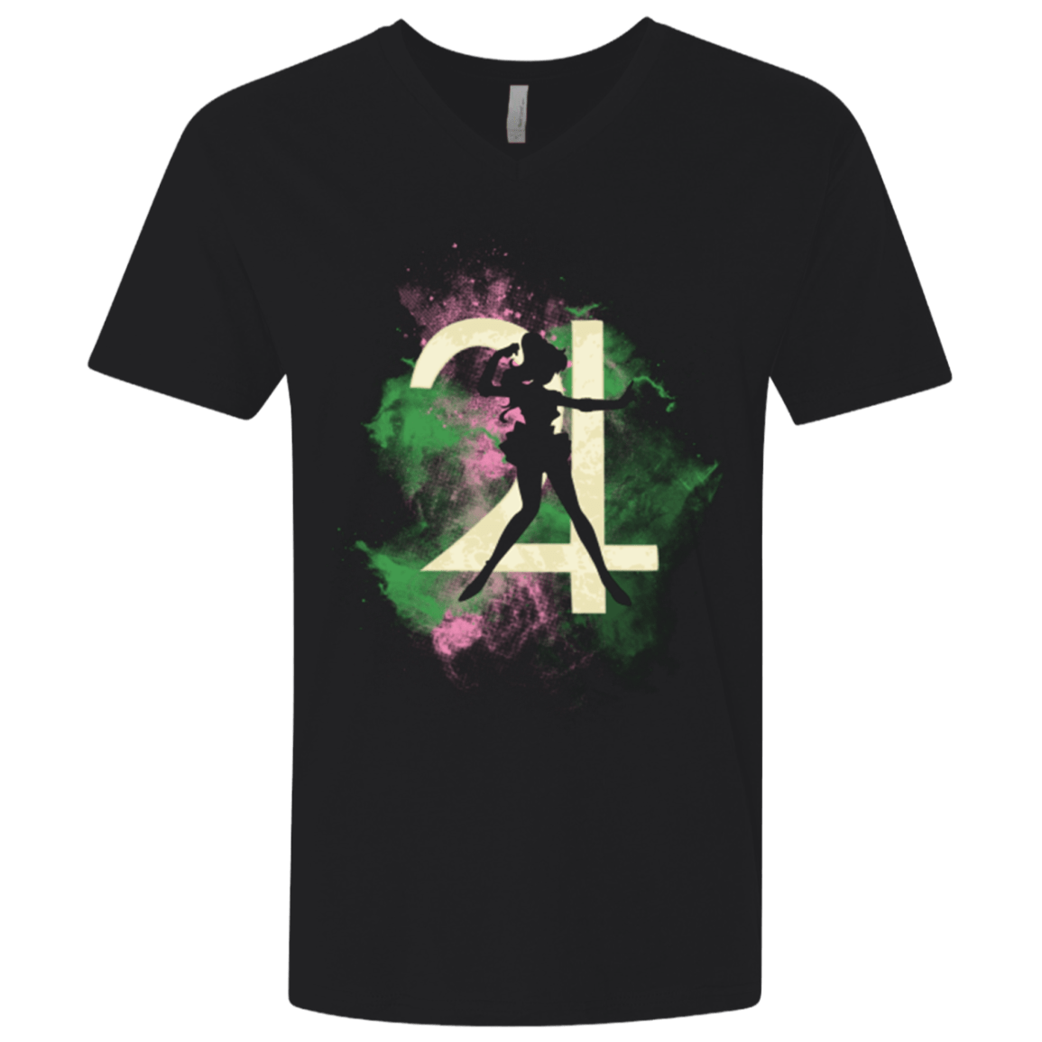 T-Shirts Black / X-Small Jupiter Space Men's Premium V-Neck