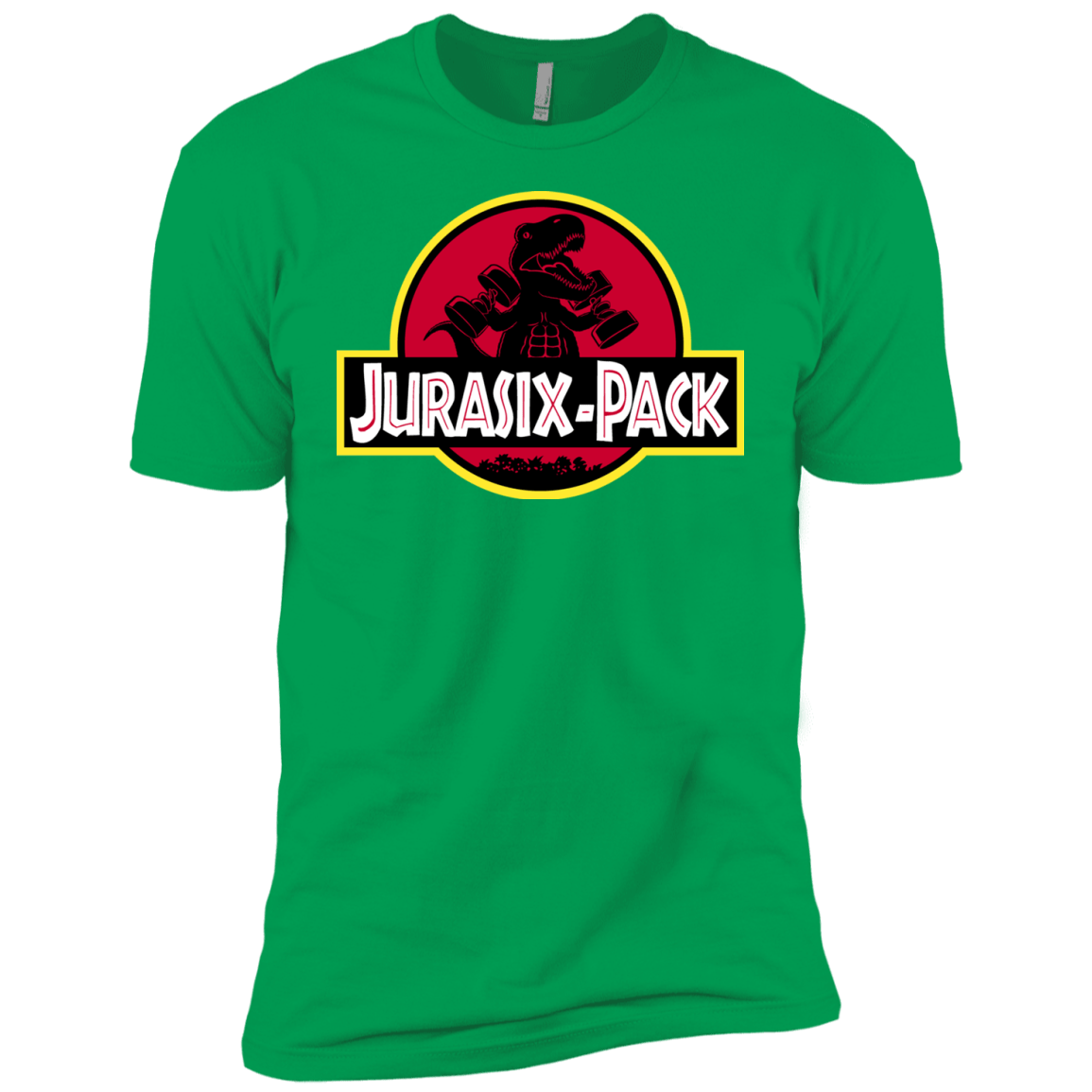 T-Shirts Kelly Green / YXS Jurasix-Pack Boys Premium T-Shirt