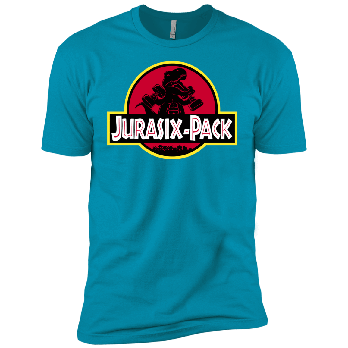 T-Shirts Turquoise / YXS Jurasix-Pack Boys Premium T-Shirt