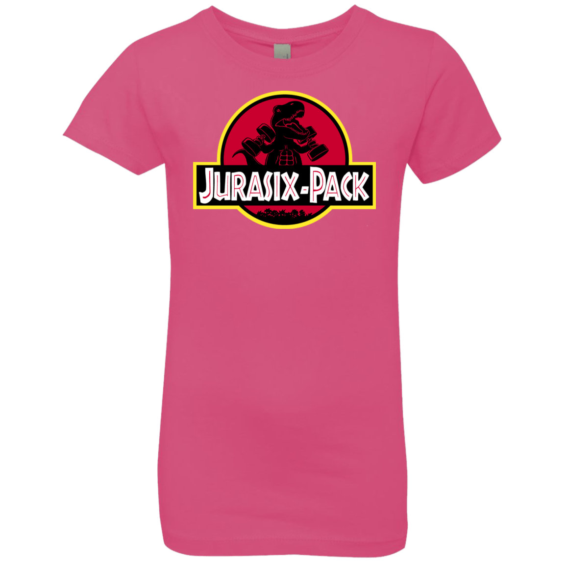T-Shirts Hot Pink / YXS Jurasix-Pack Girls Premium T-Shirt
