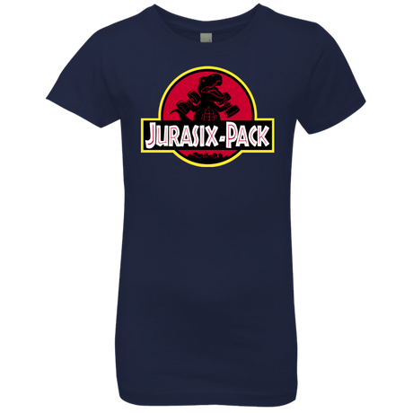 T-Shirts Midnight Navy / YXS Jurasix-Pack Girls Premium T-Shirt