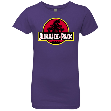 T-Shirts Purple Rush / YXS Jurasix-Pack Girls Premium T-Shirt