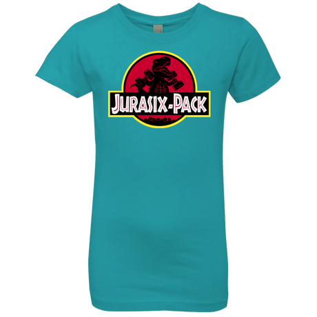 T-Shirts Tahiti Blue / YXS Jurasix-Pack Girls Premium T-Shirt