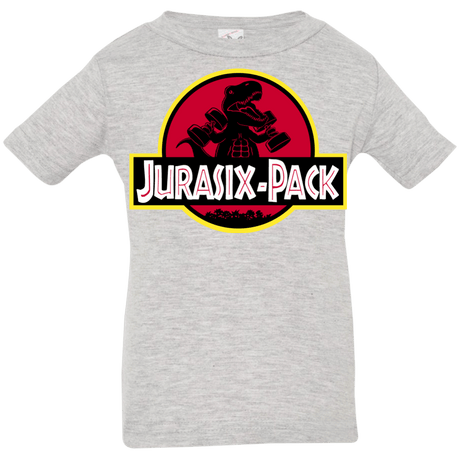 T-Shirts Heather Grey / 6 Months Jurasix-Pack Infant Premium T-Shirt