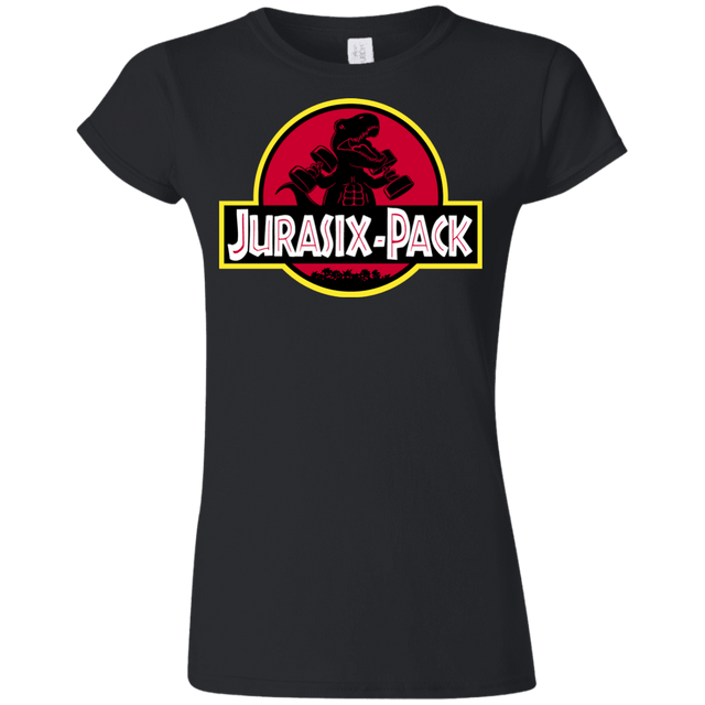 T-Shirts Black / S Jurasix-Pack Junior Slimmer-Fit T-Shirt