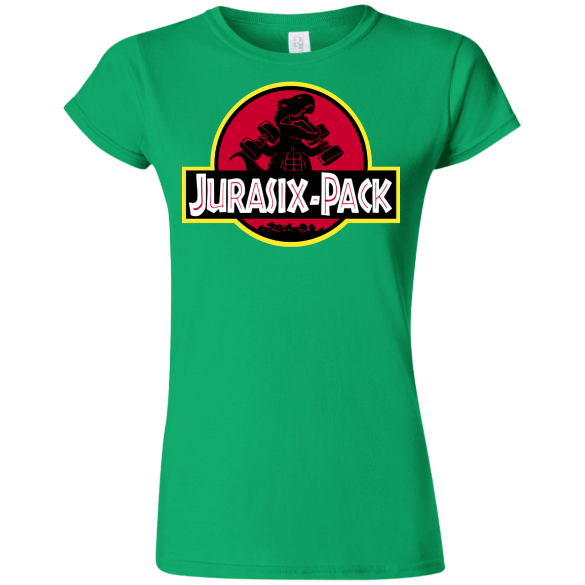 T-Shirts Irish Green / S Jurasix-Pack Junior Slimmer-Fit T-Shirt