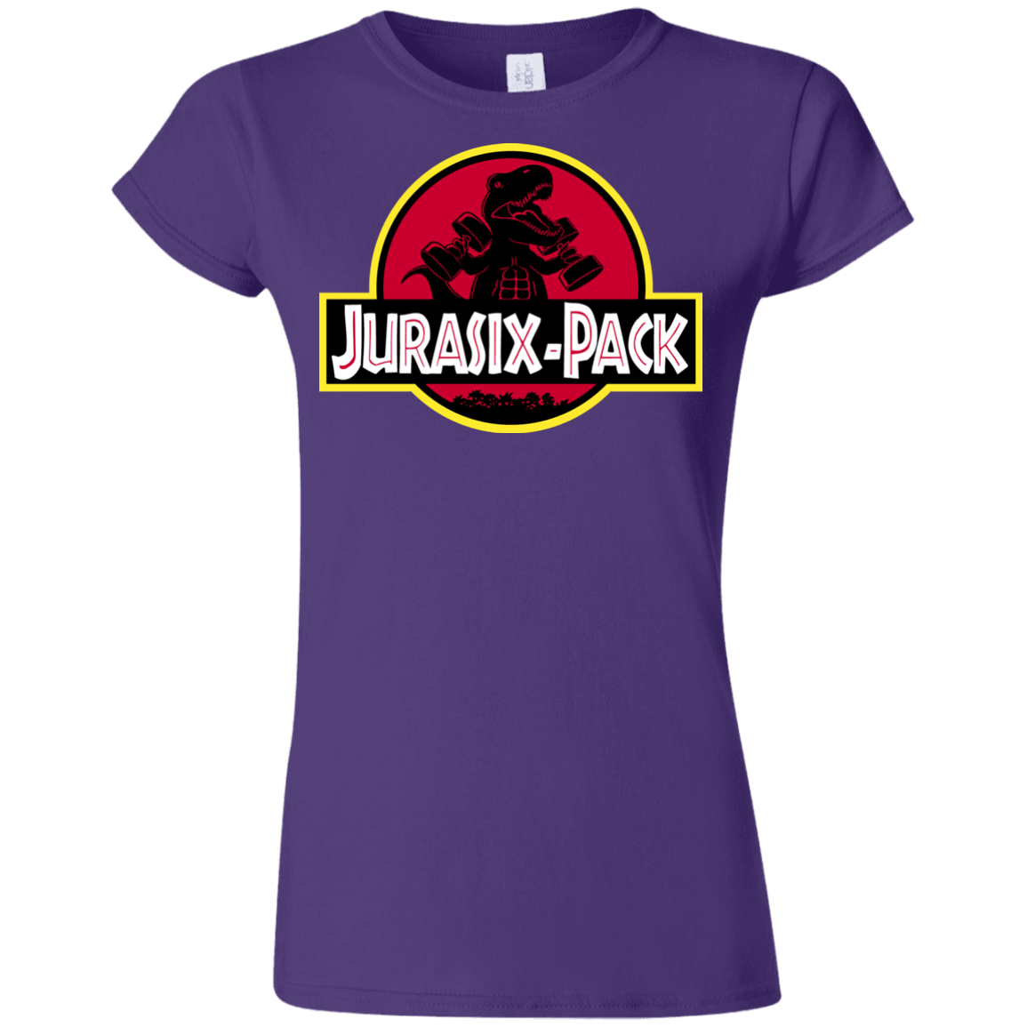 T-Shirts Purple / S Jurasix-Pack Junior Slimmer-Fit T-Shirt