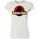 T-Shirts White / S Jurasix-Pack Junior Slimmer-Fit T-Shirt