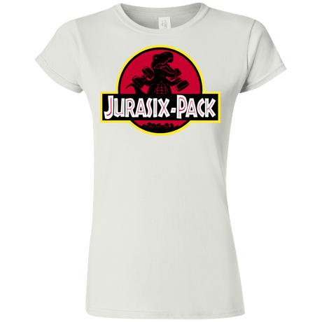 T-Shirts White / S Jurasix-Pack Junior Slimmer-Fit T-Shirt