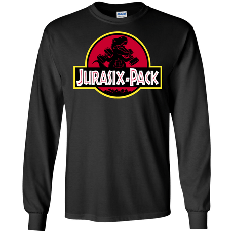 T-Shirts Black / S Jurasix-Pack Men's Long Sleeve T-Shirt