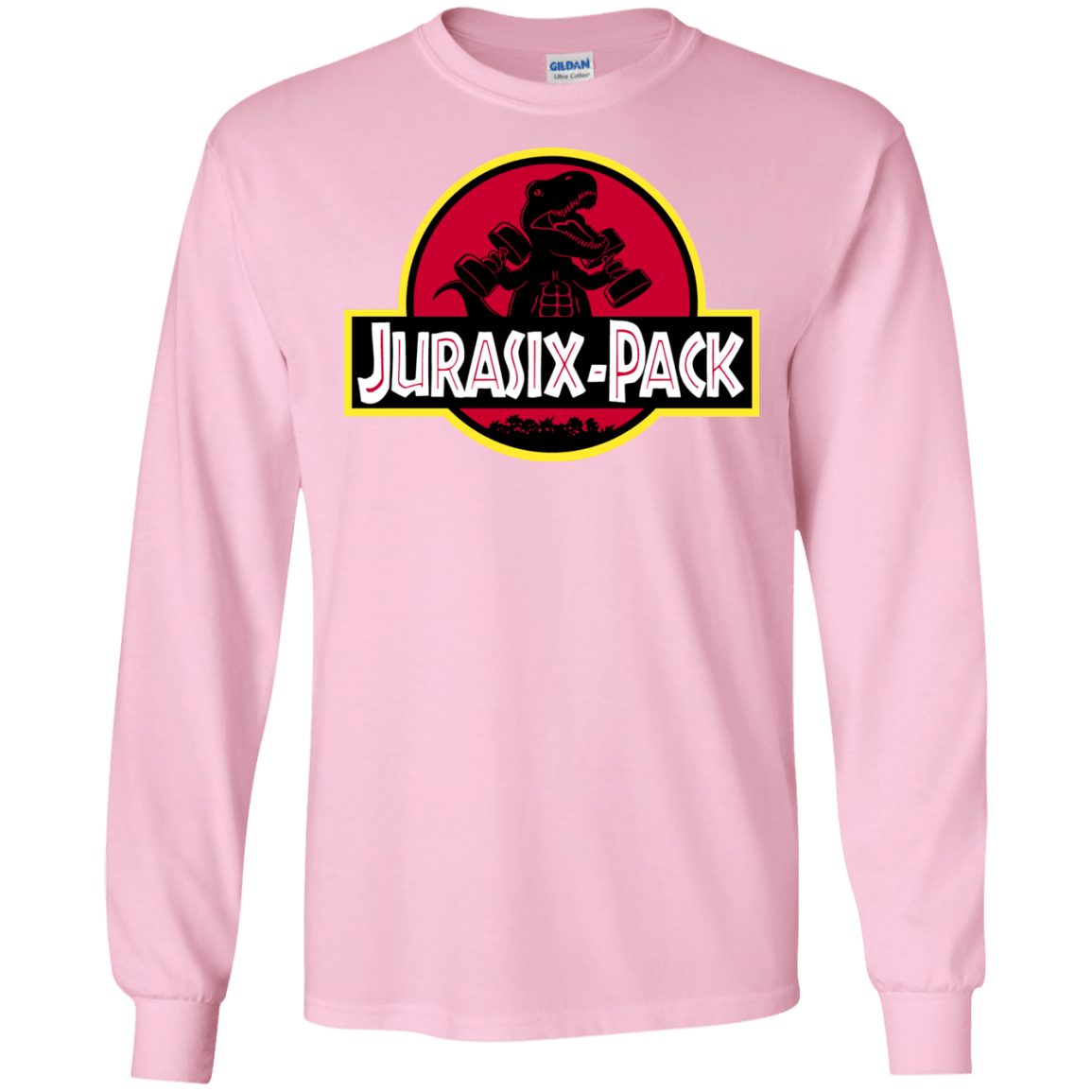 T-Shirts Light Pink / S Jurasix-Pack Men's Long Sleeve T-Shirt