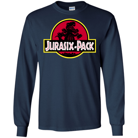 T-Shirts Navy / S Jurasix-Pack Men's Long Sleeve T-Shirt