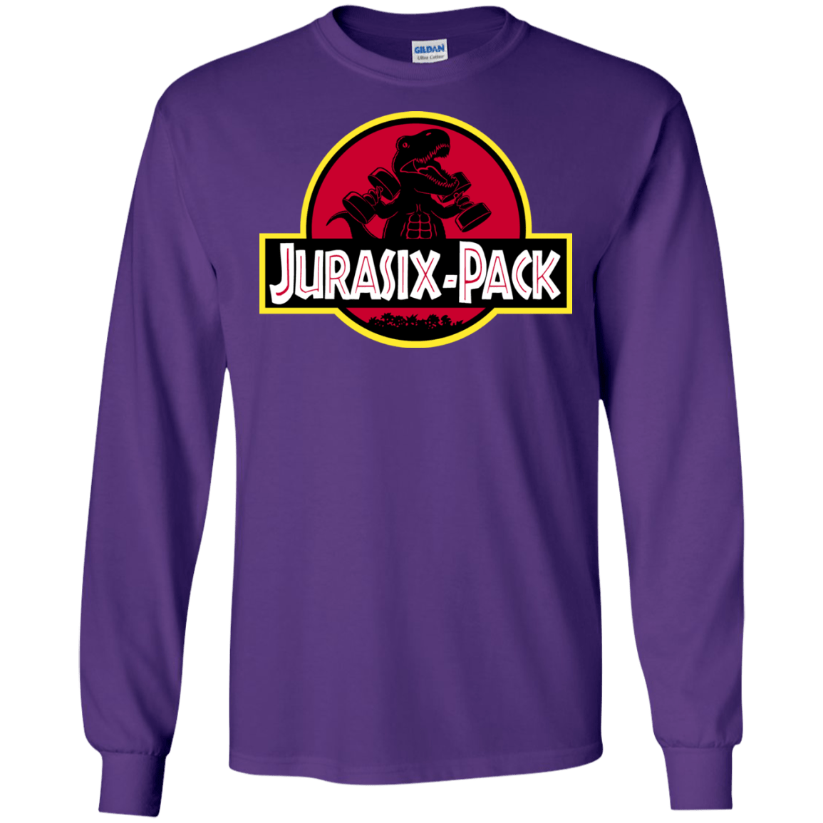 T-Shirts Purple / S Jurasix-Pack Men's Long Sleeve T-Shirt