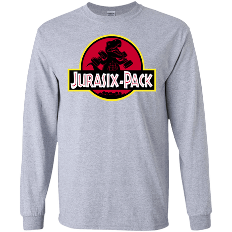 T-Shirts Sport Grey / S Jurasix-Pack Men's Long Sleeve T-Shirt