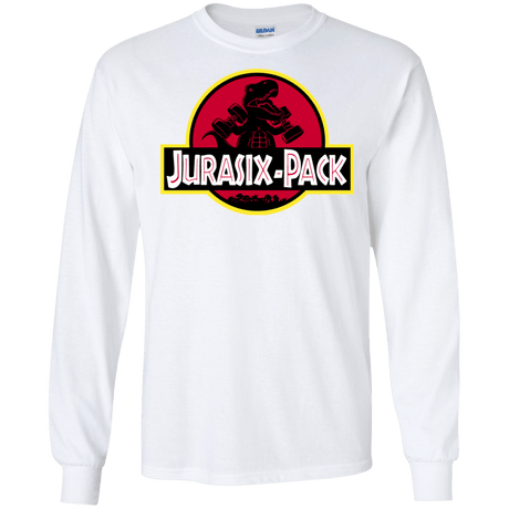 T-Shirts White / S Jurasix-Pack Men's Long Sleeve T-Shirt