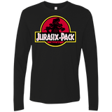 T-Shirts Black / S Jurasix-Pack Men's Premium Long Sleeve