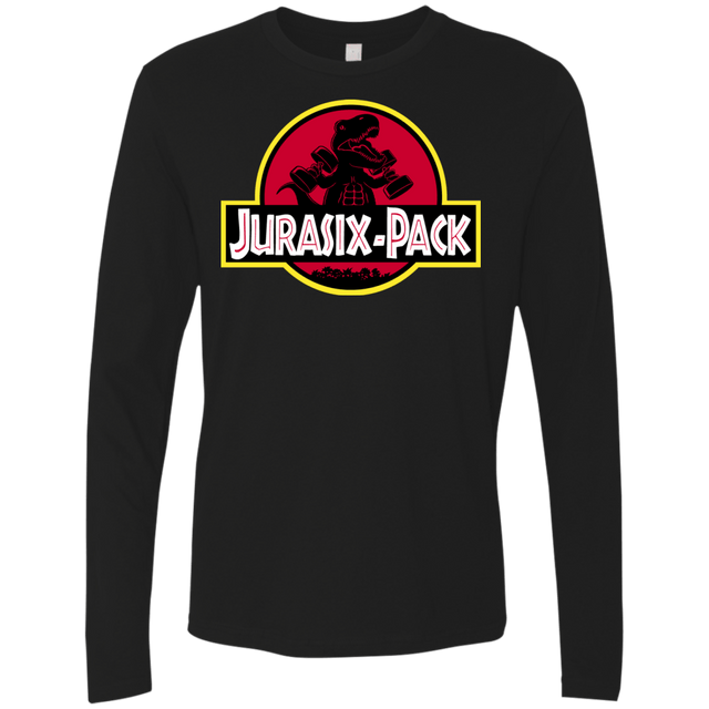 T-Shirts Black / S Jurasix-Pack Men's Premium Long Sleeve