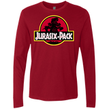 T-Shirts Cardinal / S Jurasix-Pack Men's Premium Long Sleeve