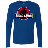 T-Shirts Royal / S Jurasix-Pack Men's Premium Long Sleeve