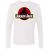 T-Shirts White / S Jurasix-Pack Men's Premium Long Sleeve