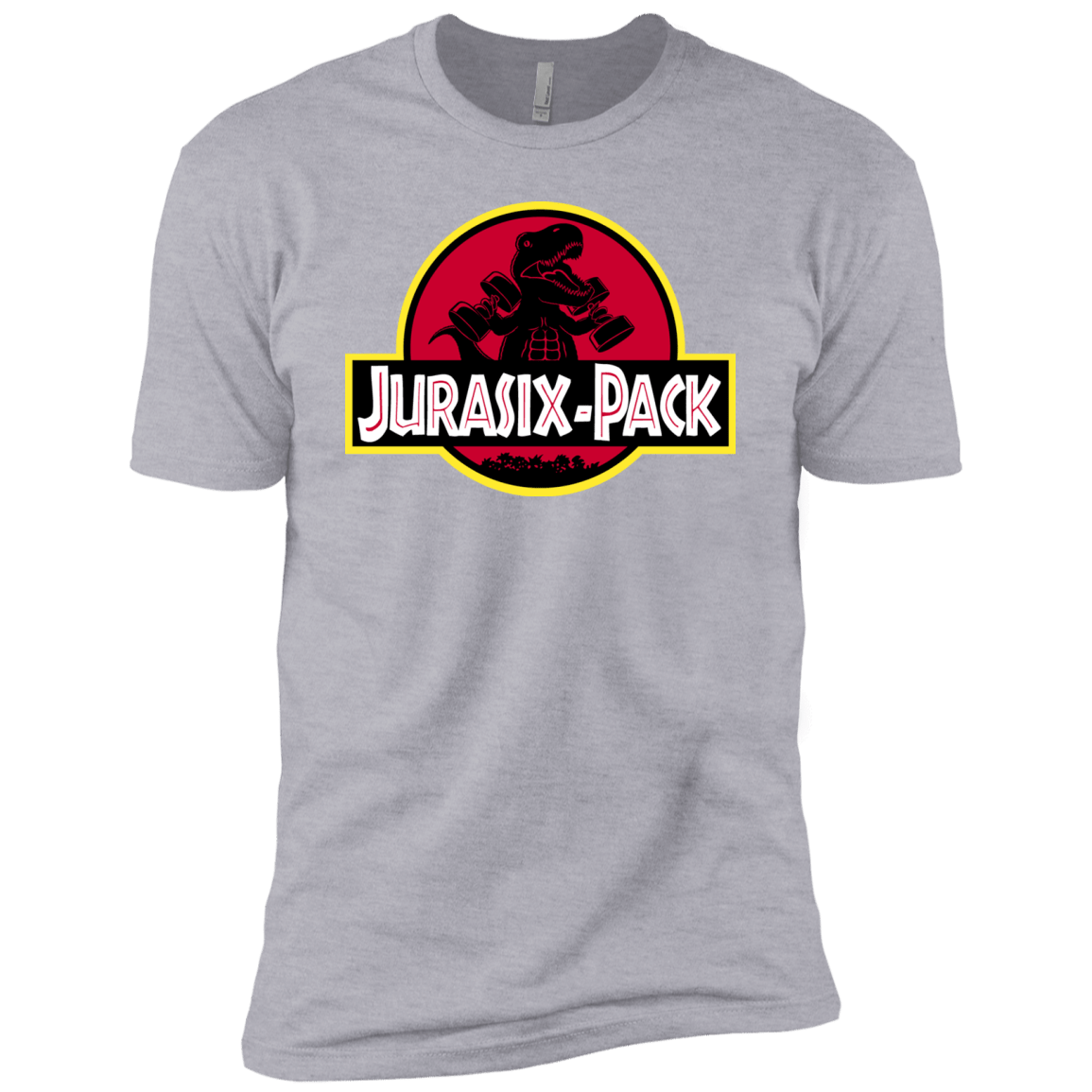 T-Shirts Heather Grey / X-Small Jurasix-Pack Men's Premium T-Shirt